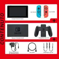 Портативна конзола Nintendo Switch Portable Game Console, 6.2" Touchscreen, 32GB, Wi-Fi, Blue, Grey, Red