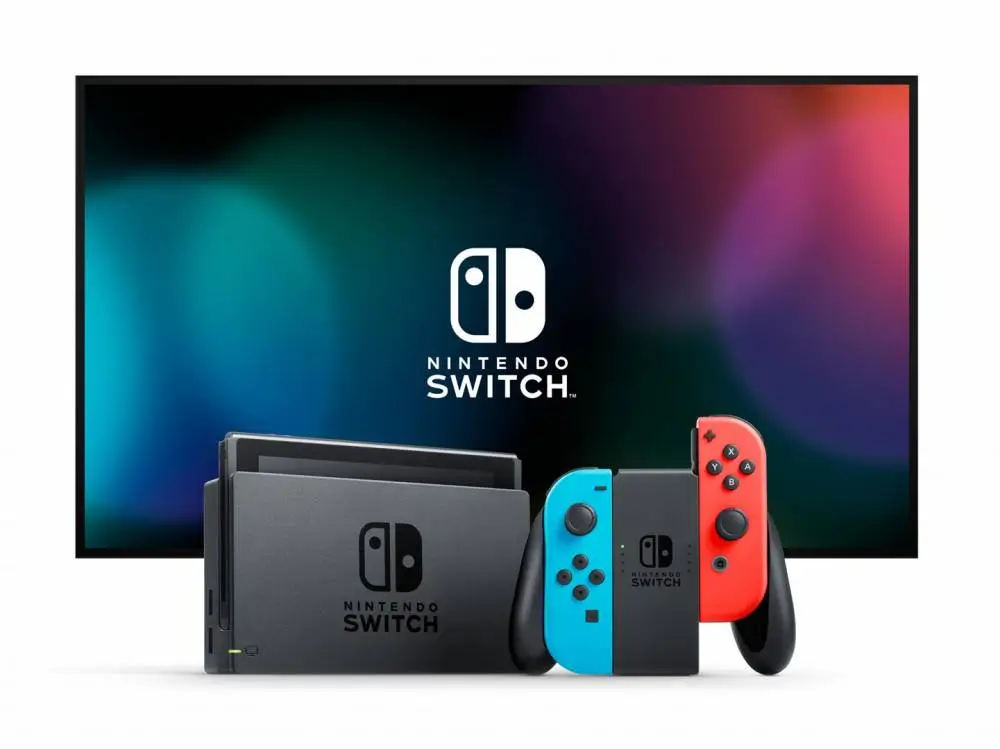 Портативна конзола Nintendo Switch Portable Game Console, 6.2" Touchscreen, 32GB, Wi-Fi, Blue, Grey, Red