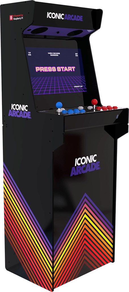 Настолна конзола Iconic Arcade Arcade Cabinet Wi-Fi Multicolour