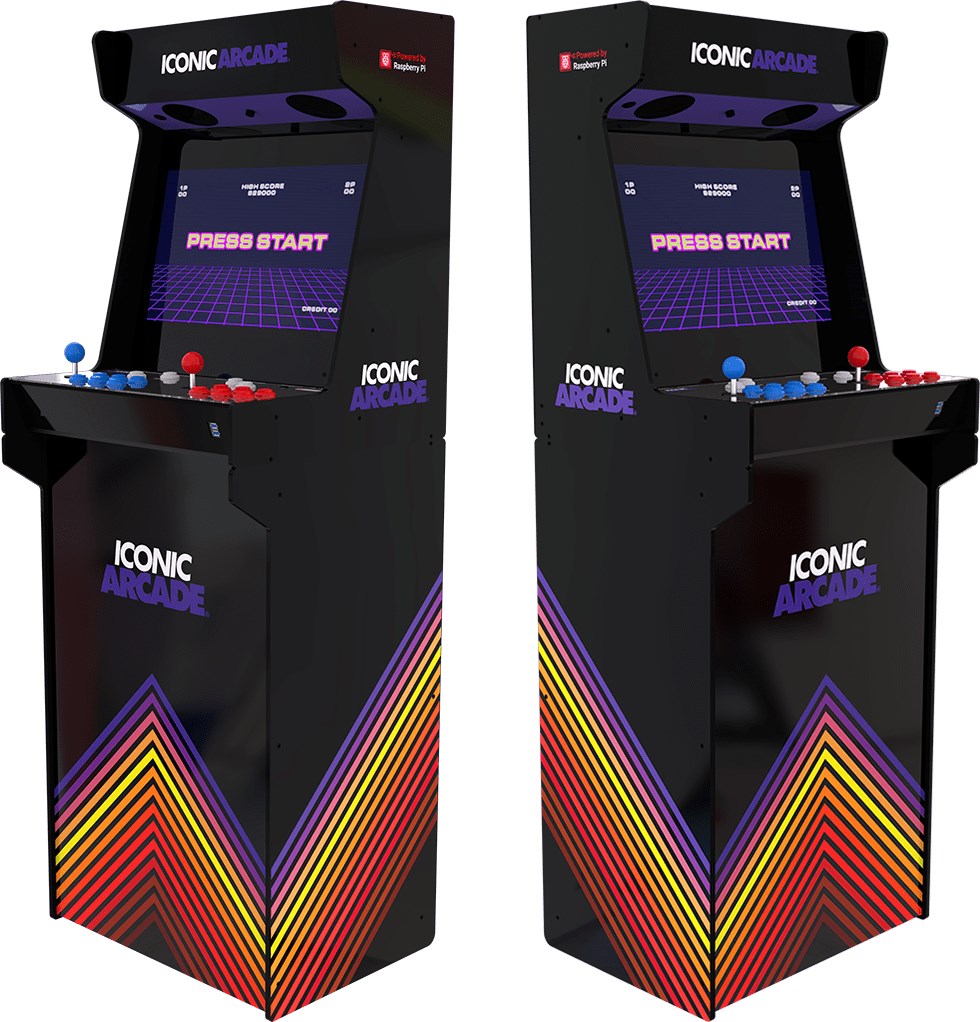 Настолна конзола Iconic Arcade Arcade Cabinet Wi-Fi Multicolour