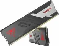 Памет Patriot VIPER Venom 64GB (2x32GB) DDR5 6000MHz CL30 XMP/EXPO - PVV564G600C30K