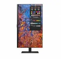 Монитор Samsung 27B800, 27" IPS LED,4K UHD 3840x2160, 60 Hz, 5 ms GTG, USB-C 90W, 3xUSB 3.0, Display Port 1.4, 2xHDMI 2.2, Black - LS27B800PXPXEN