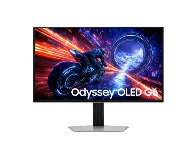 Монитор Samsung 27FG602 27" Odyssey G6 OLED, WQHD 2560x1440, 500Hz, 0.03ms, AMD FreeSync Premium Pro, G-Sync Compatible, DP, HDMI, Silver - LS27FG602SUXEN