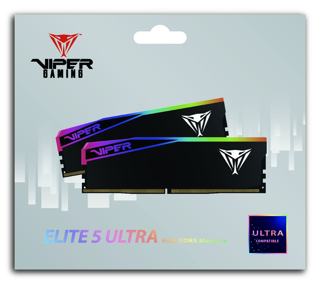 Памет Patriot Viper Elite 5 Ultra RGB 32GB (2x16GB) DDR5 6000MHz CL28 XMP/EXPO - VEUR532G6028K