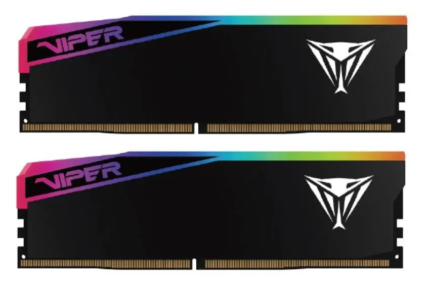 Памет Patriot Viper Elite 5 Ultra RGB 32GB (2x16GB) DDR5 6400MHz CL32 - VEUR532G6432K