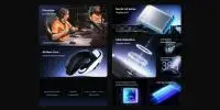 ATK професионална геймърска мишка Wireless Gaming Mouse F1 Ultimate 2.0 - 8K, White