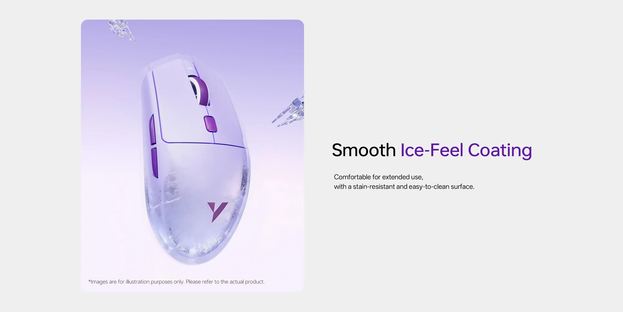 VXE професионална геймърска мишка Wireless Gaming Mouse Dragonfly V3 PRO - Huano Blue Glow V2, White