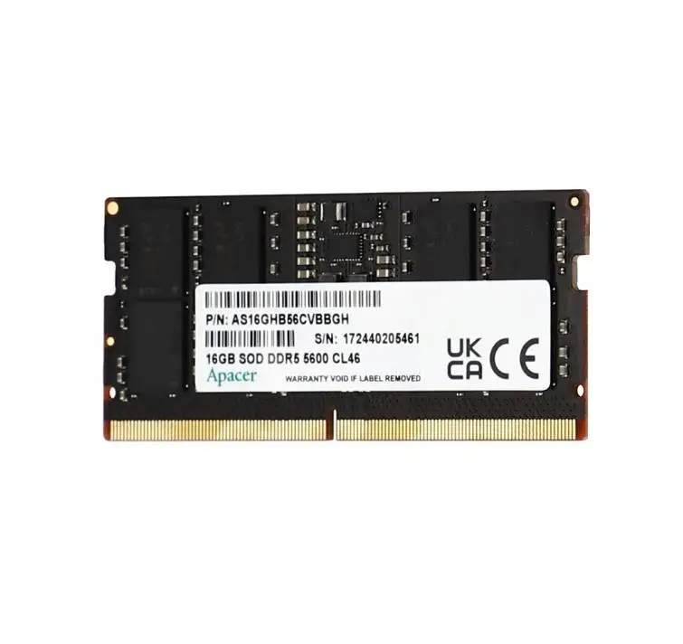 Памет Apacer 16GB DDR5 SODIMM 5600Hz CL46 - AS16GHB56CVBBGH