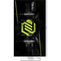 Монитор MSI MAG 274QRFW X32 Gaming Monitor, 27", 0.5ms, 320Hz Rapid IPS, 2560x1440, G-SYNC, AMD FreeSync Premium, HDR400, DP(1.4a), 2xHDMI(2.1), Headphone out, White - 9S6-3CE49H-028