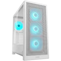 Кутия Cougar MX230 RGB Mid-Tower Case White - CGR-2PC8W-RG