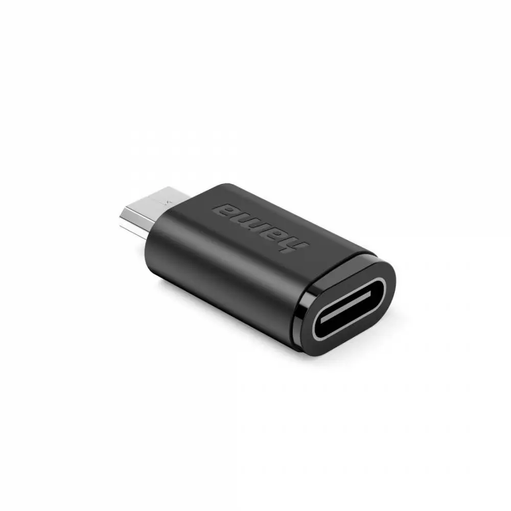 HAMA Адаптер 90&deg;C USB-C - Micro-USB, 3 бр. в комплект