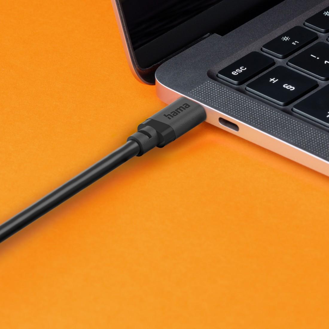 Кабел  USB-C - USB- А мъжко,USB 3.2 Gen 1, 0.75м, 5Gbit/s