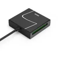 HAMA Четец за карти USB, USB-A, с USB-C адаптер, USB 3.2 Gen1, SD/micro-SD/CF/MS