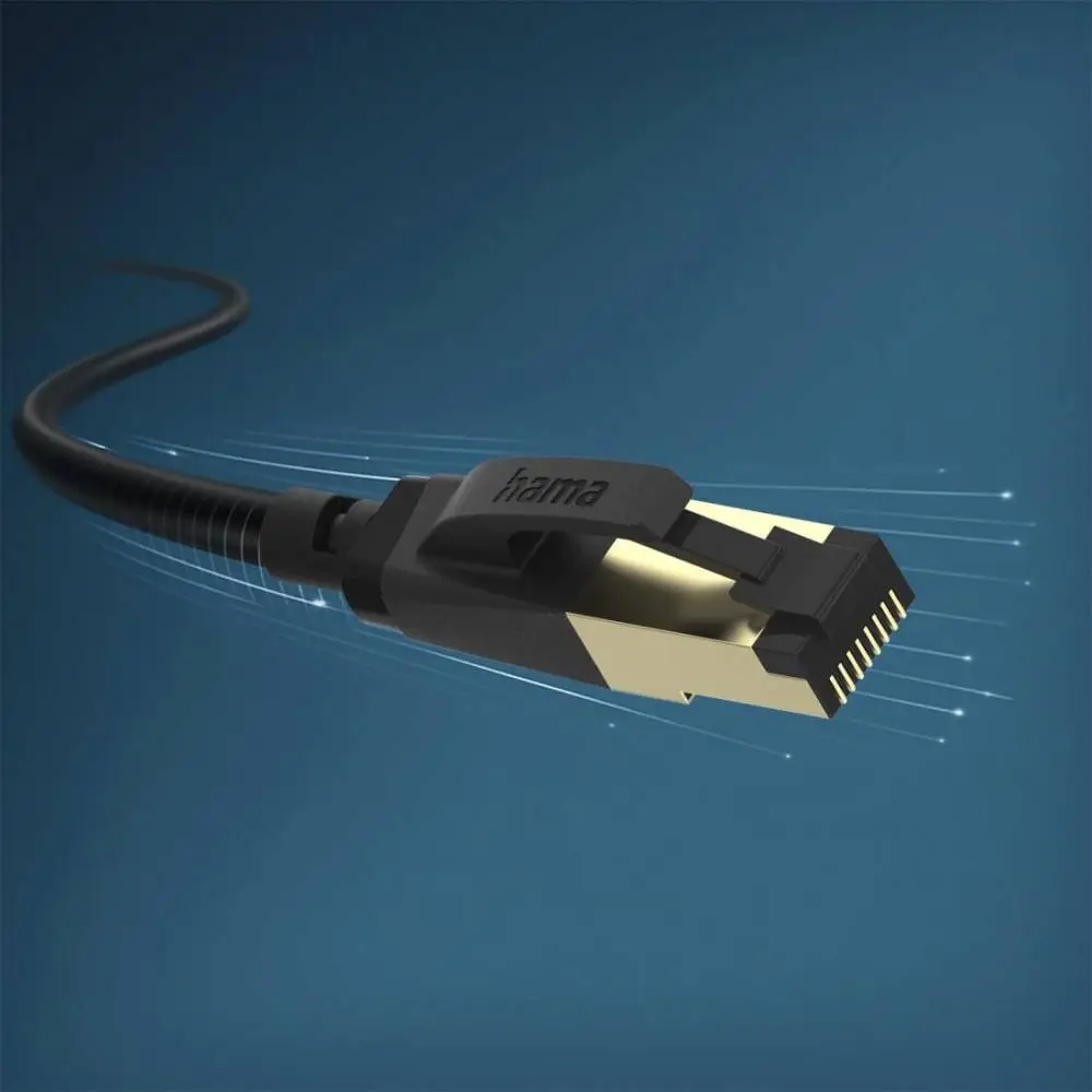 Мрежов пач кабел cat.8 S/FTP, 40Gbit/s, екраниран, 3м