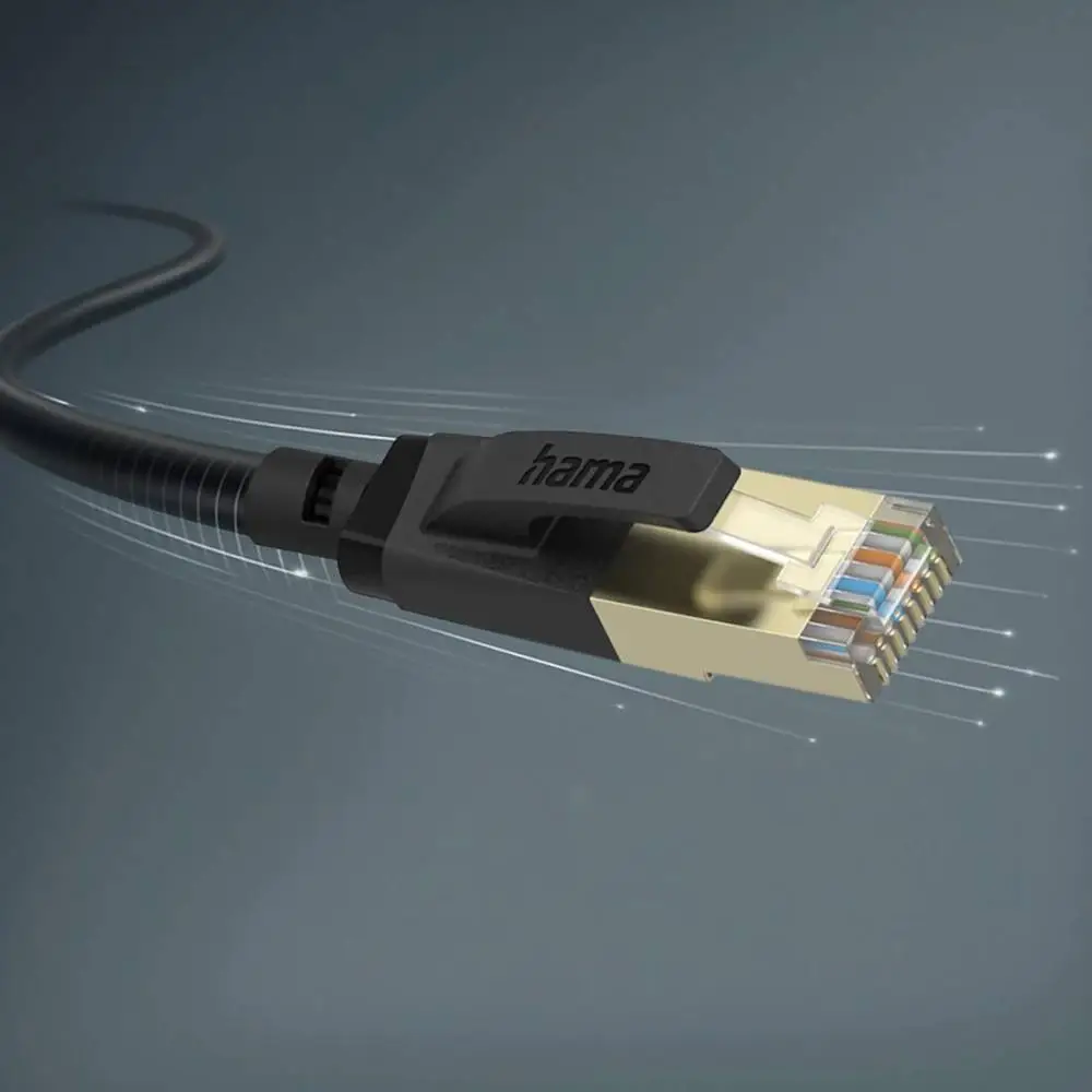 Мрежов пач кабел cat.8 S/FTP, 40Gbit/s, екраниран, 3м