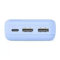 HAMA Външна батерия "Pocket 10", 10000 mAh, Изходи: 2x USB-A, син