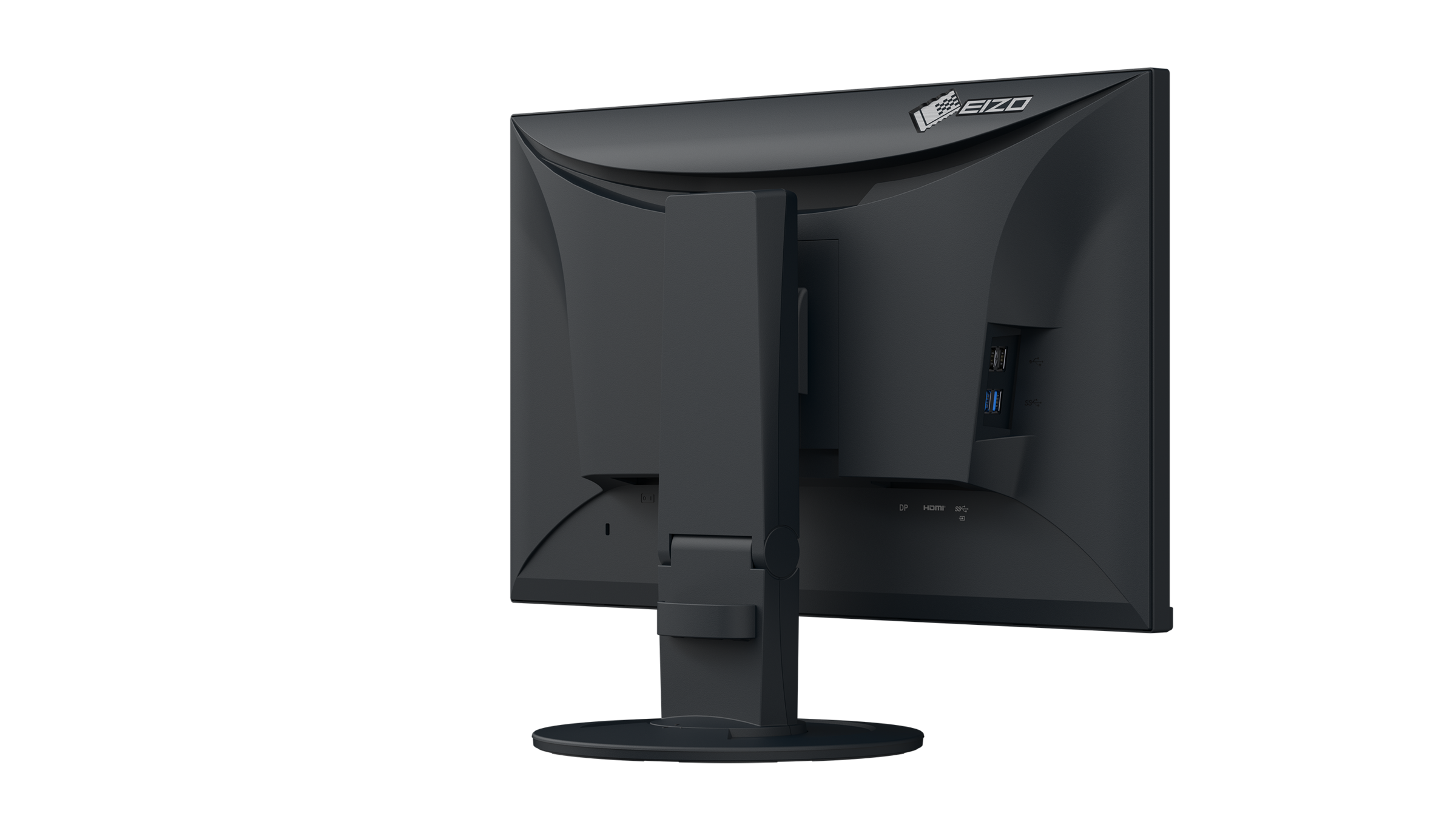 Монитор EIZO FlexScan EV2400R - 23.8 inch IPS, Full HD, HDMI, DisplayPort - Черен