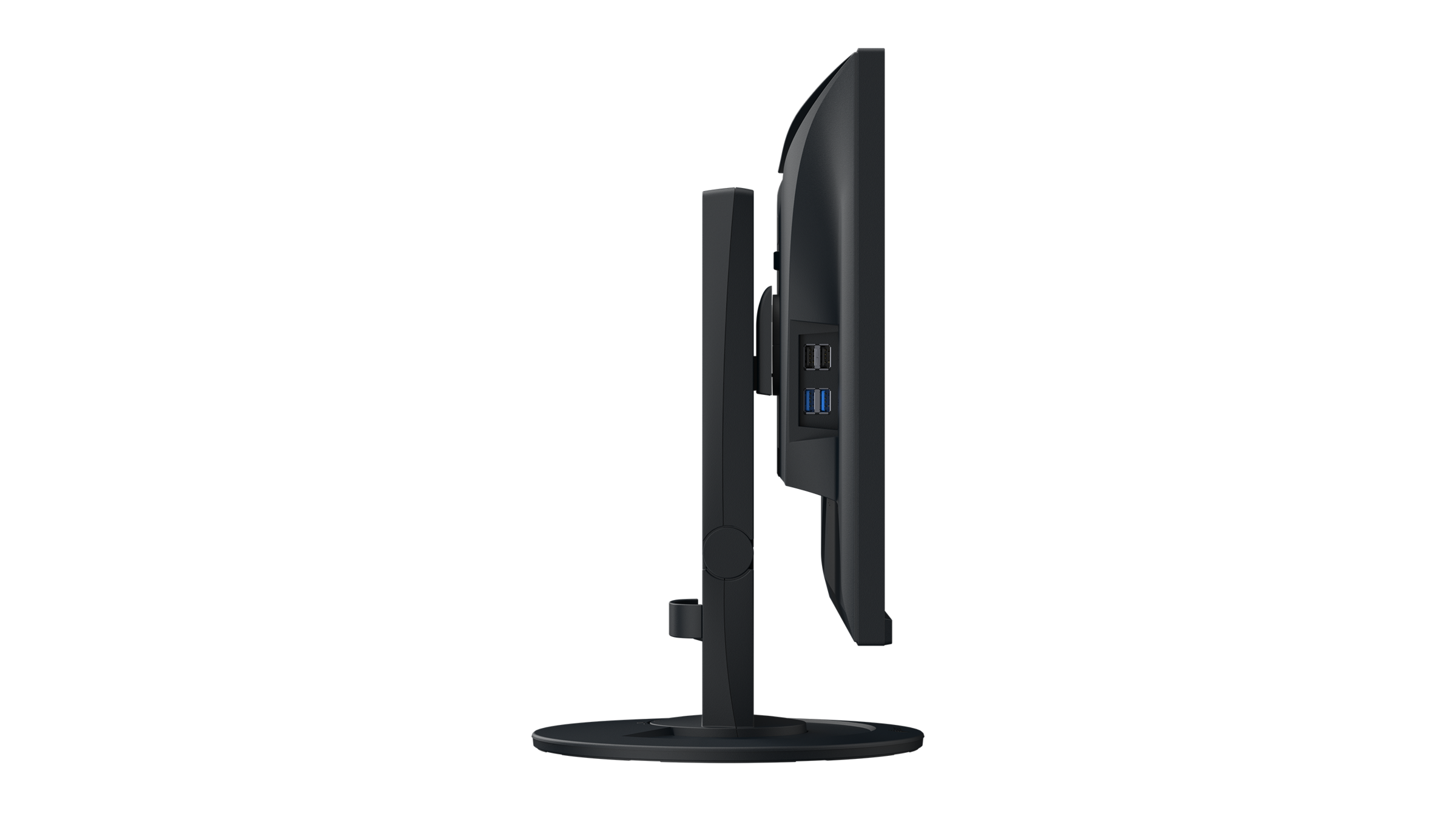 Монитор EIZO FlexScan EV2400R - 23.8 inch IPS, Full HD, HDMI, DisplayPort - Черен
