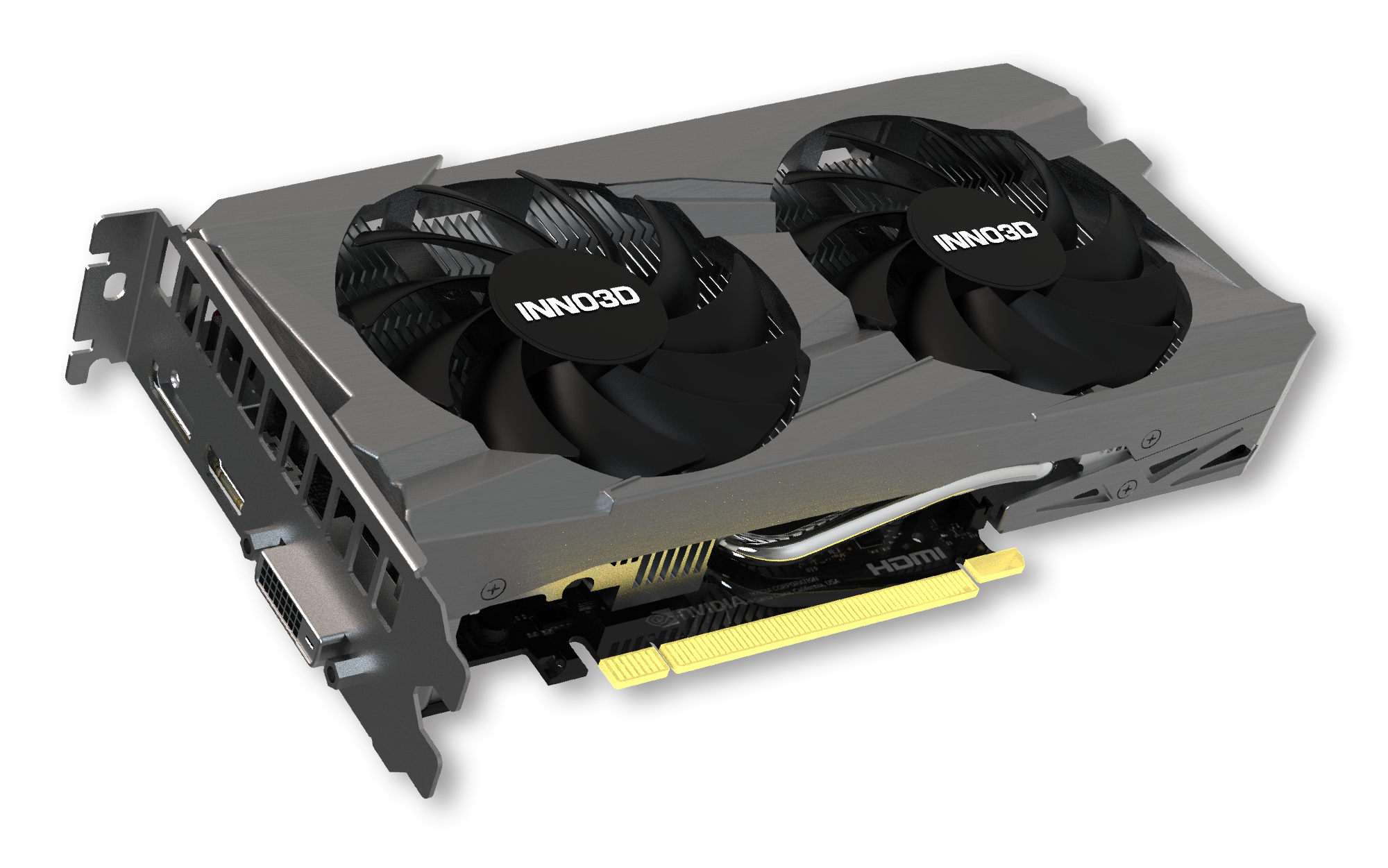 Видеокарта Inno3D RTX 3050 TWIN X2 OC 8GB GDDR6