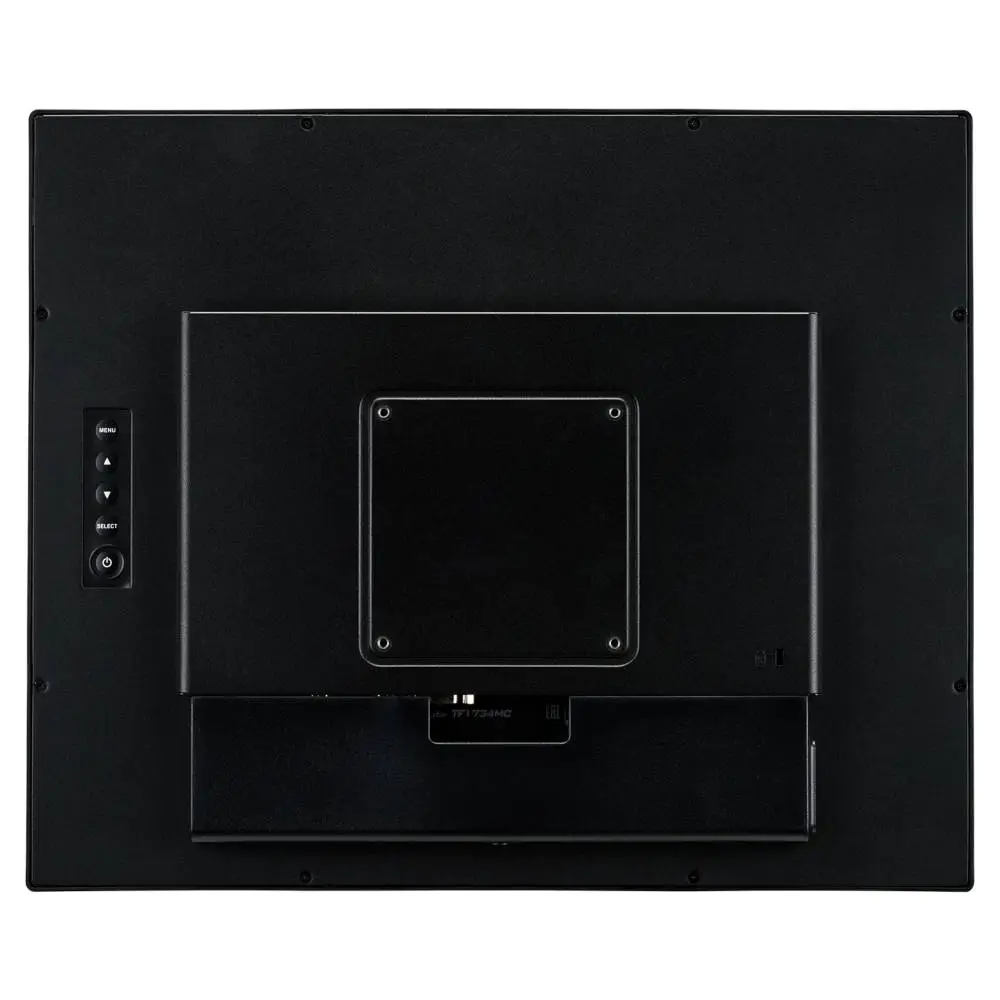 Тъч Монитор IIYAMA TF1734MC-B8X, 17" TN panel, AF, Open Frame, 1280x1024, 5:4, 350cd/m2, 5ms, 10 points PCAP touch, VGA, HDMI, DP, IP65 front, Glass thickness 6mm, Portrait, Face Up, VESA, Black