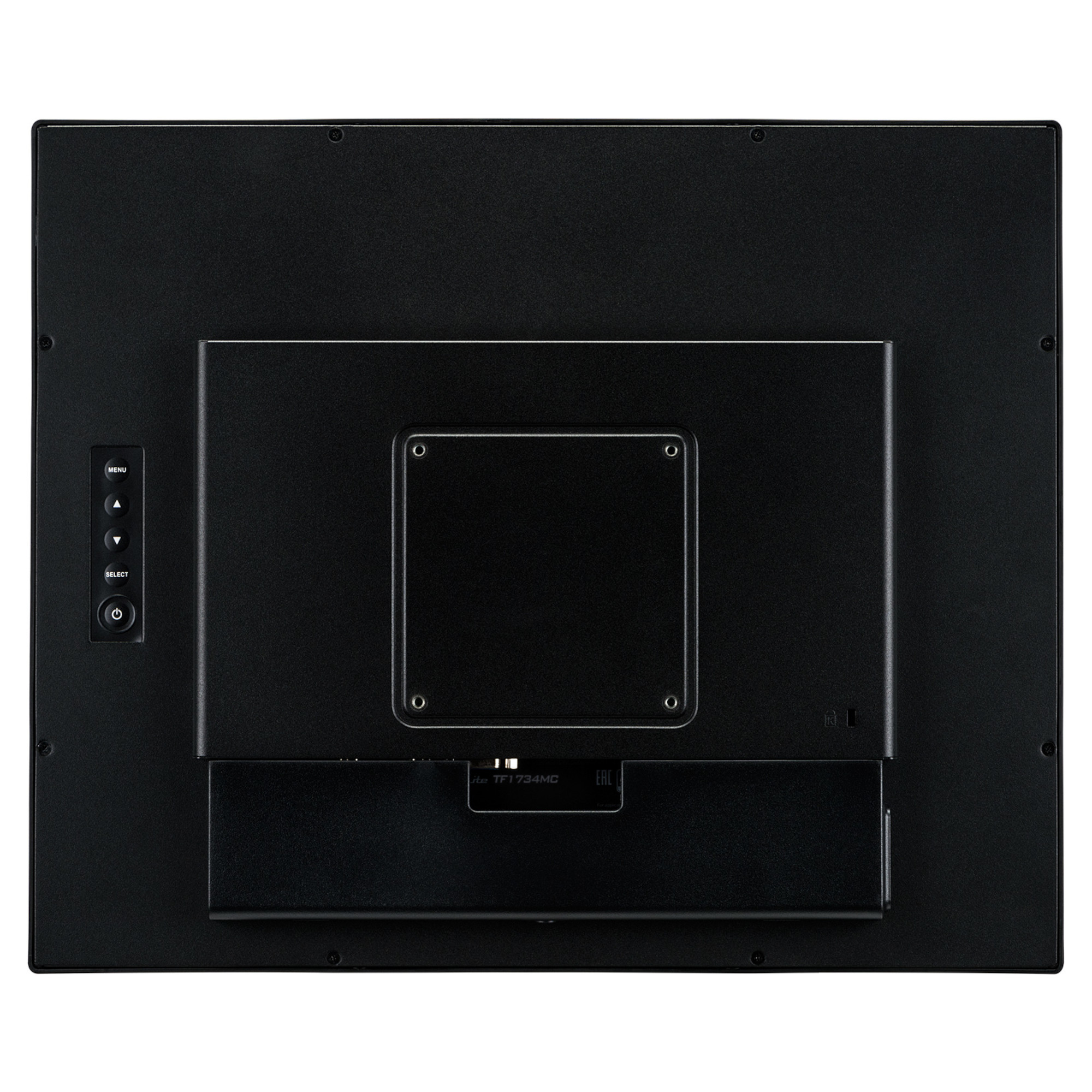 Тъч Монитор IIYAMA TF1734MC-B8X, 17" TN panel, AF, Open Frame, 1280x1024, 5:4, 350cd/m2, 5ms, 10 points PCAP touch, VGA, HDMI, DP, IP65 front, Glass thickness 6mm, Portrait, Face Up, VESA, Black