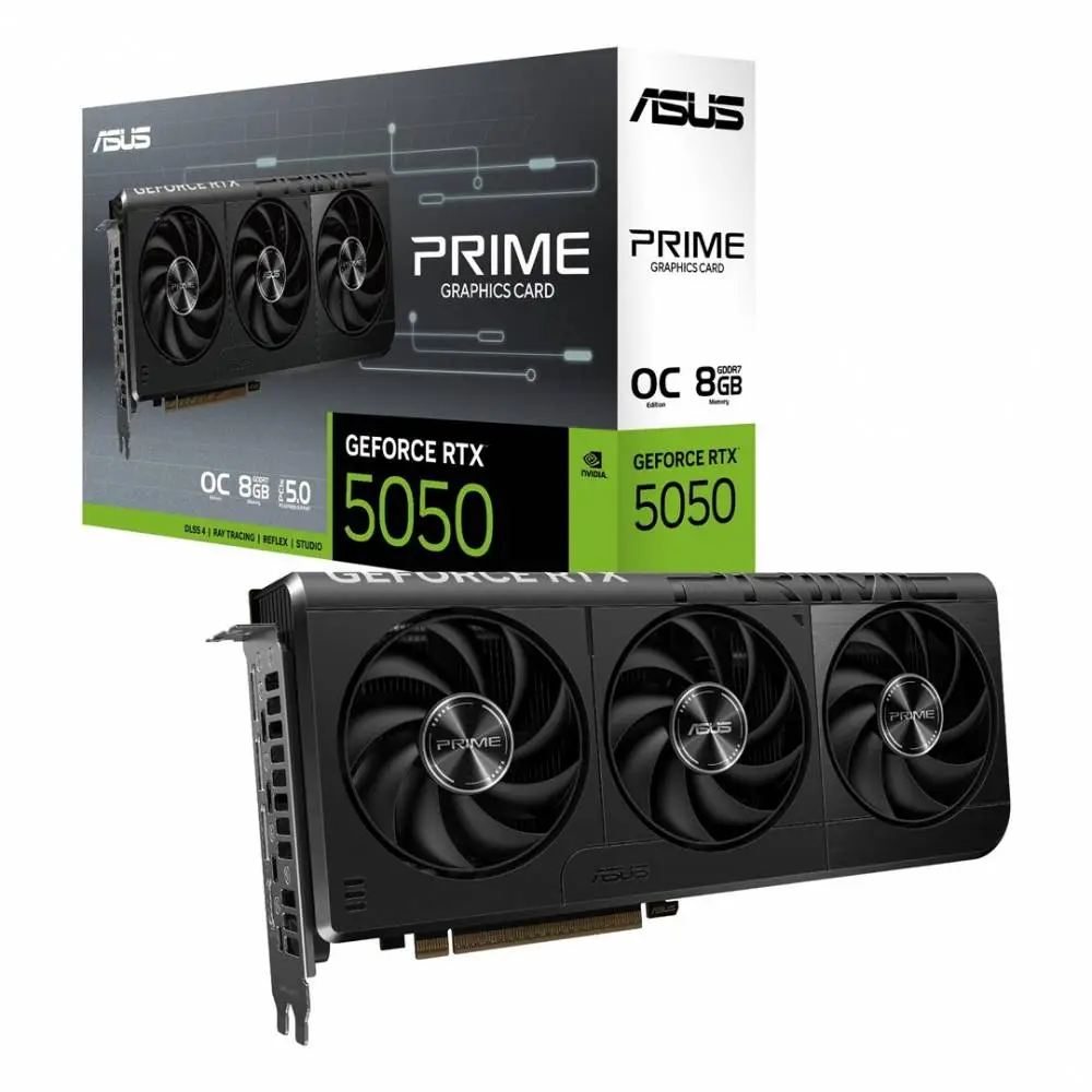 Видео карта ASUS Prime GeForce RTX 5050 O8G GDDR6 - 90YV0N70-M0NA00