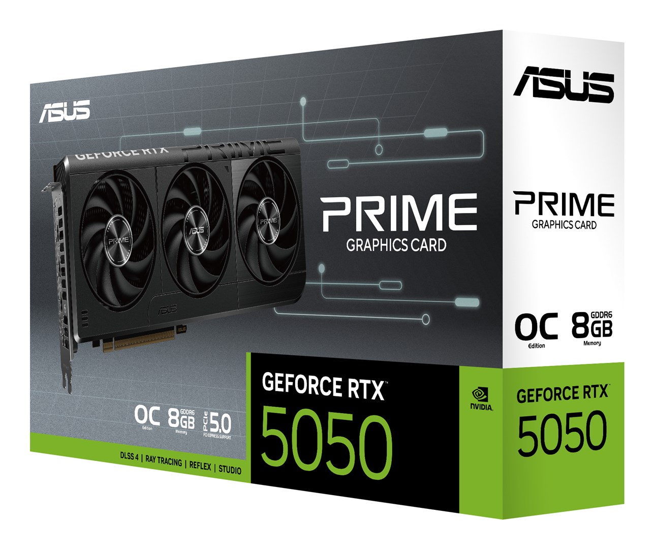 Видео карта ASUS Prime GeForce RTX 5050 O8G GDDR6 - 90YV0N70-M0NA00
