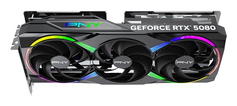 Видео карта PNY GeForce RTX 5080 EPIC-X OC 16GB GDDR7 - VCG508016TFXXPB1-O