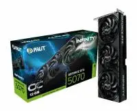 Видео карта Palit GeForce RTX 5070 Infinity 3 OC 12GB GDDR7 - NE75070S19K9-GB2050S