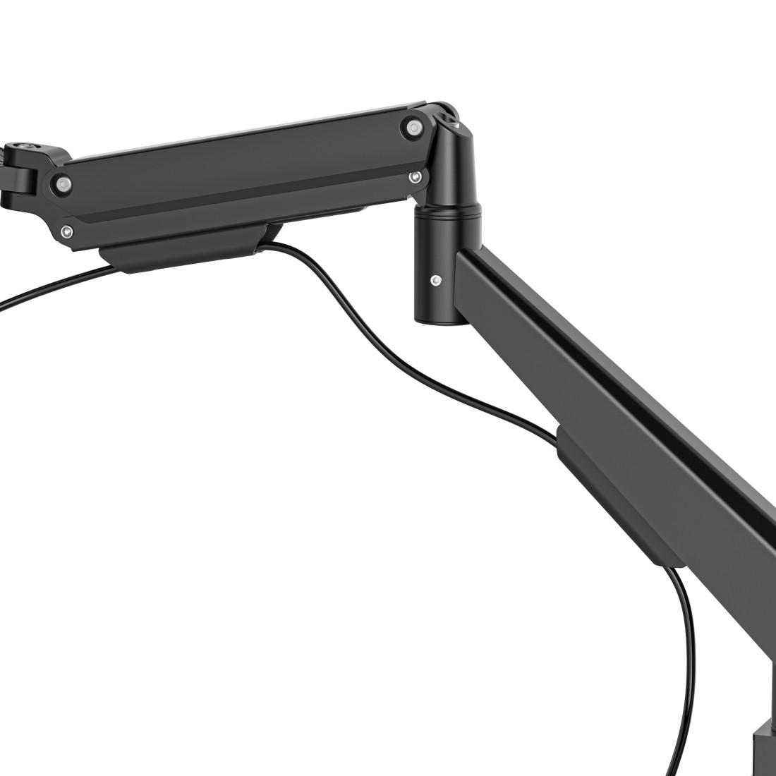 HAMA Стойка за монитор за бюро, 17"-35", регулируема, газова пружина