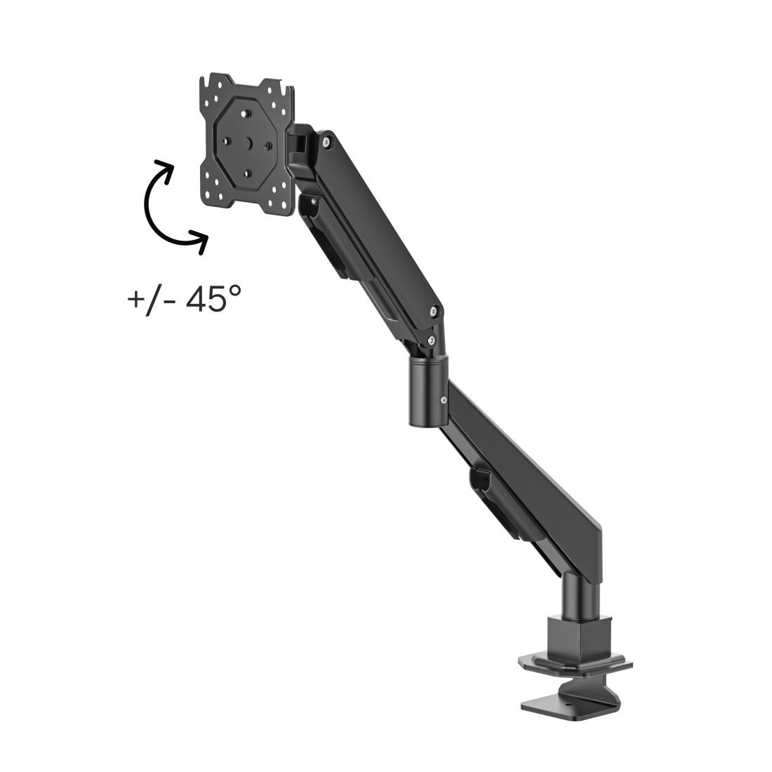 HAMA Стойка за монитор за бюро, 17"-35", регулируема, газова пружина