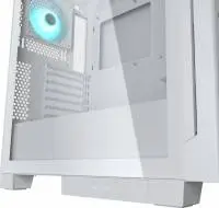 Кутия Cougar Airface ECO RGB ATX, Mini ITX, Бяла - CGR-5YA2W-RGB