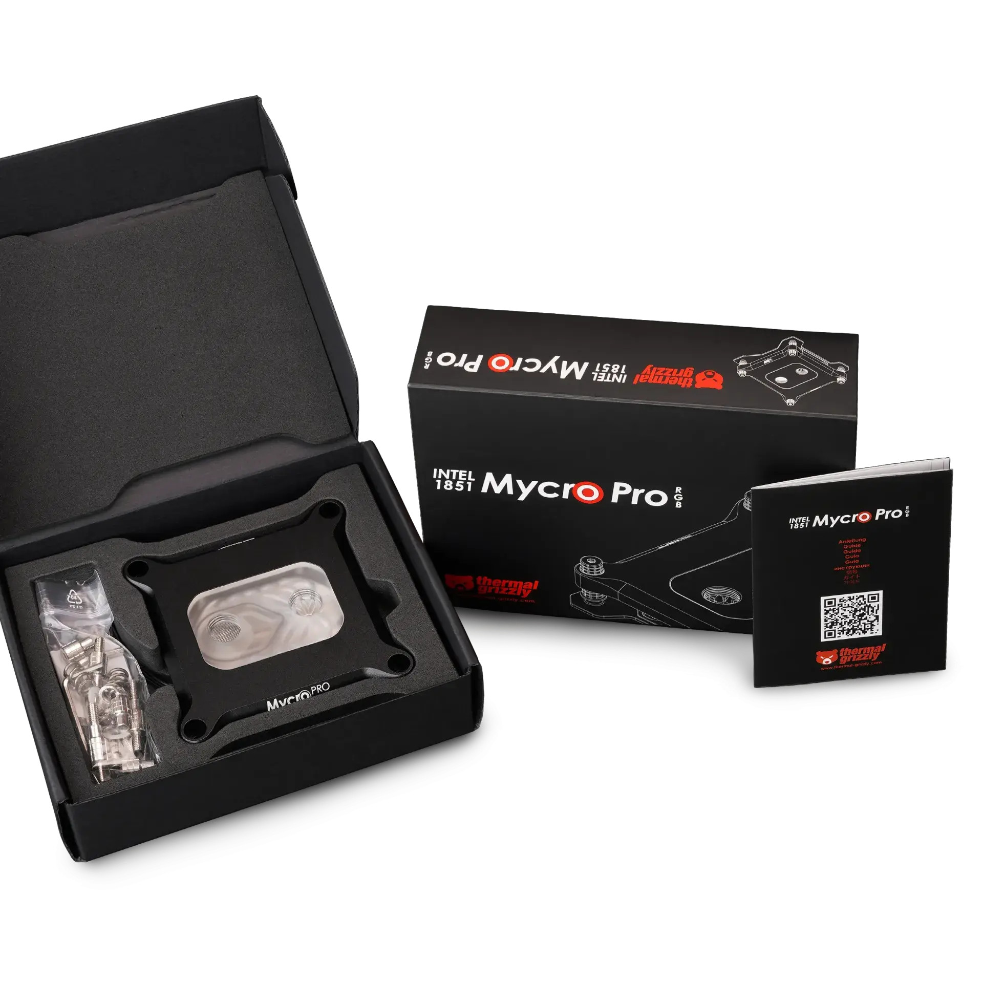 Воден блок за процесор Thermal Grizzly Intel 1851 Mycro Pro RGB