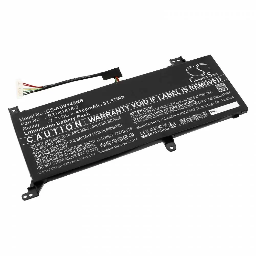 Батерия за лаптоп Asus B21N1818-2, 0B200-03450400, Li-Polymer 7.7V 4100mAhh CAMERON SINO