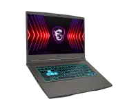Лаптоп MSI Thin A15 B7VE, AMD Ryzen 7 7735HS (8C/16T, up to 4.75GHz, 16MB L3), 15.6" FHD (1920x1080) 144Hz, IPS-Level, RTX 4050 6GB GDDR6 194 AI TOPS, 16GB DDR5 2x8 4800MHz, 512GB SSD Gen4x4, NO OS -9S7-16RK11-483
