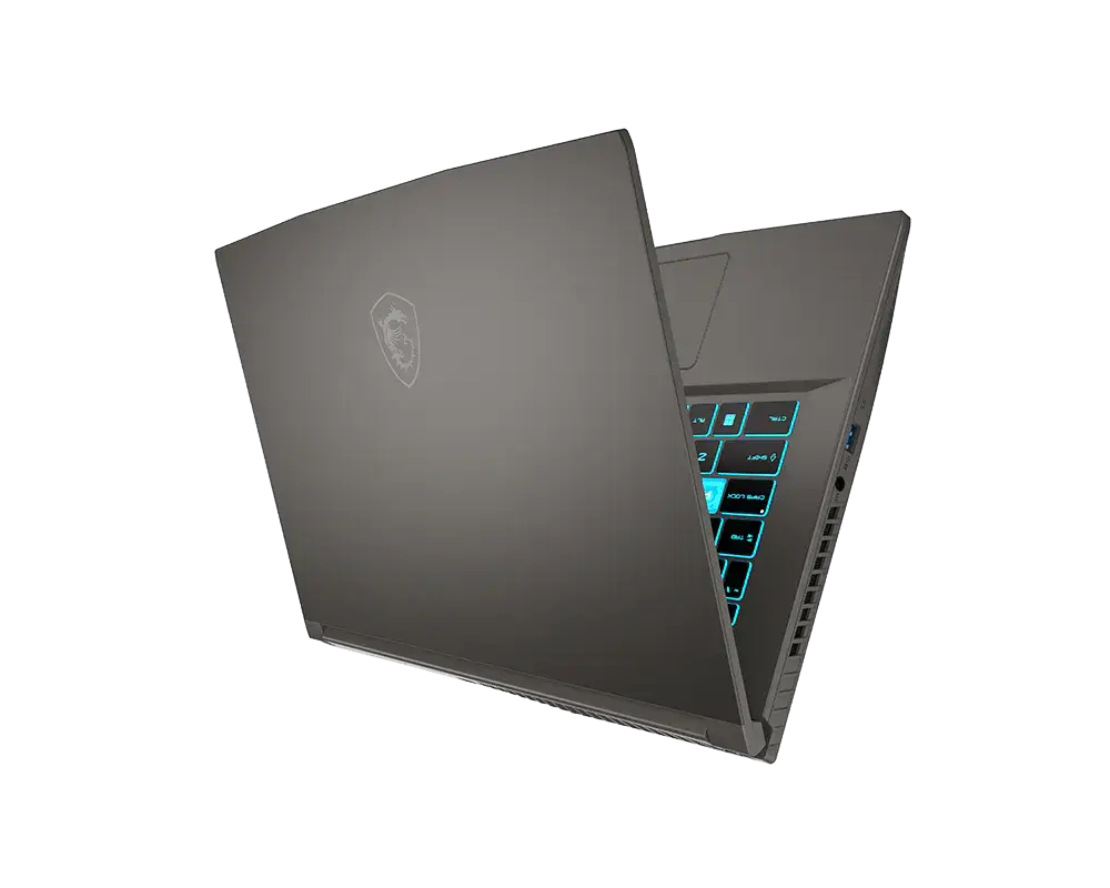 Лаптоп MSI Thin A15 B7VE, AMD Ryzen 7 7735HS (8C/16T, up to 4.75GHz, 16MB L3), 15.6" FHD (1920x1080) 144Hz, IPS-Level, RTX 4050 6GB GDDR6 194 AI TOPS, 16GB DDR5 2x8 4800MHz, 512GB SSD Gen4x4, NO OS -9S7-16RK11-483