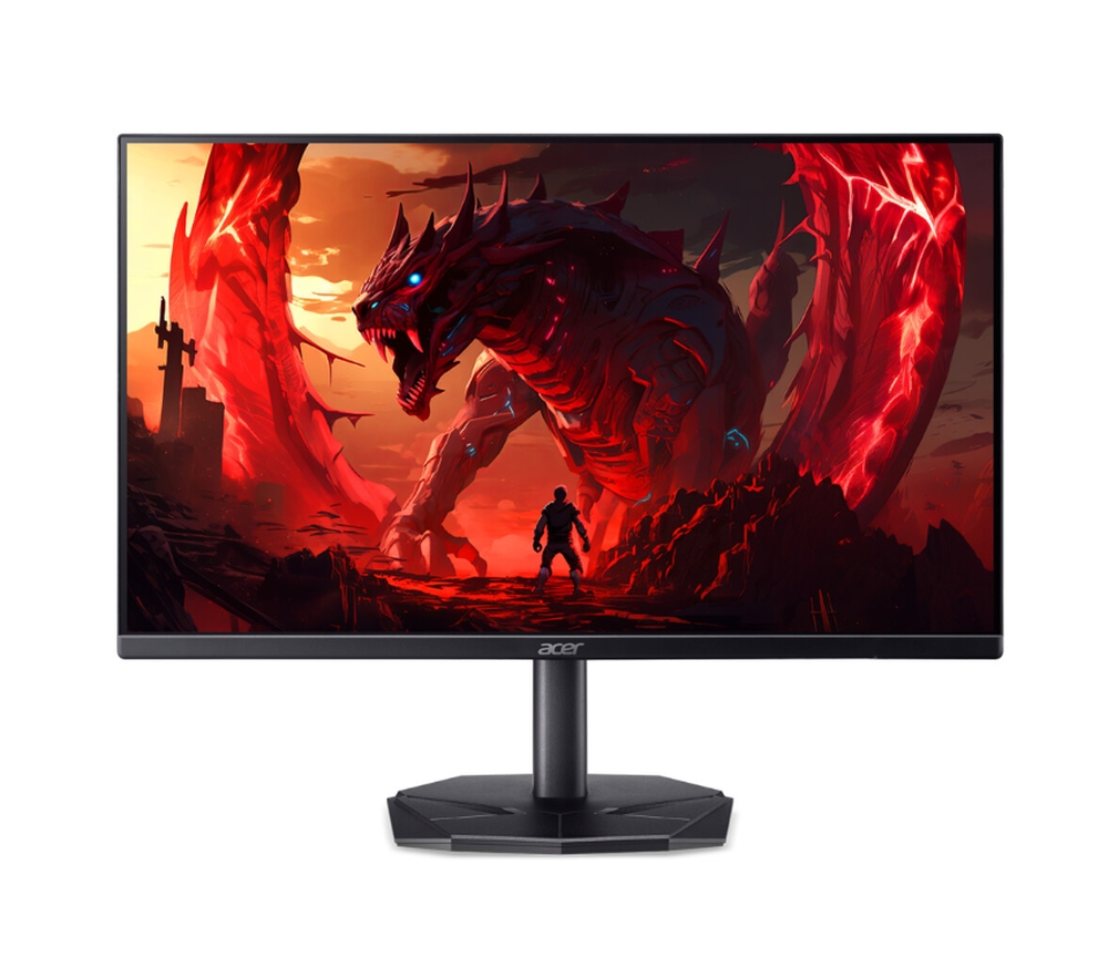 Монитор Acer Nitro Nitro KG240YP0bi, 23.8'' FHD (1920X1080) VA, ZeroFrame, FreeSync 144Hz, 1ms (VRB), 100M:1, 250nits, 99% sRGB, VGA, HDMI, Black - UM.QX0EE.012