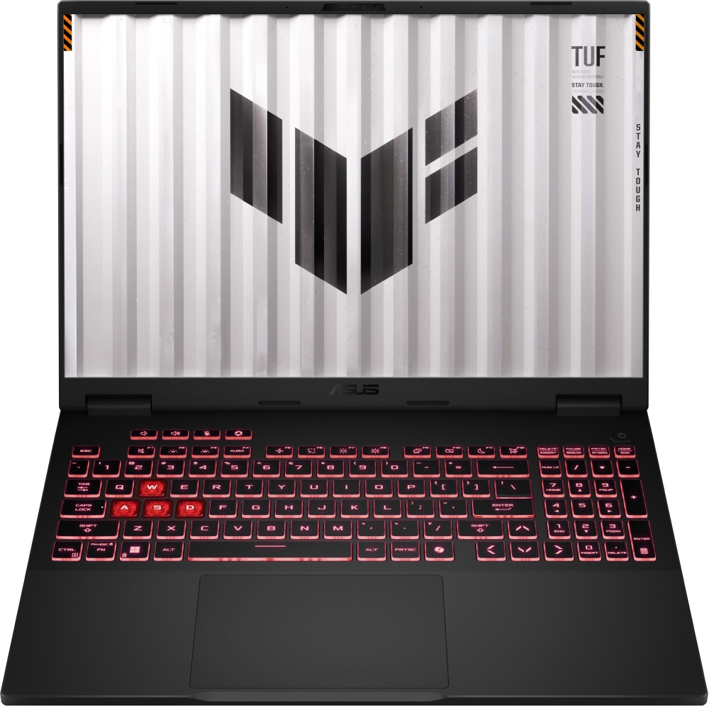 Лаптоп Asus TUF A16 FA608UMI-TU166, AMD Ryzen 7 260 3.8GHz (24MB Cache, up to 5.1 GHz, 8 cores,)16.0  WUXGA 1920X1200 16:10 Bend+300nits, AG,144Mhz,16GB DDR5 5600 so-dim ,512 GB PCIe 4.0,RTX 5060 8GB GDDR7, Wi-Fi 6e,Backlit Kbd, no OS, Jaeger Gray - 90NR0KV1-M00EJ0