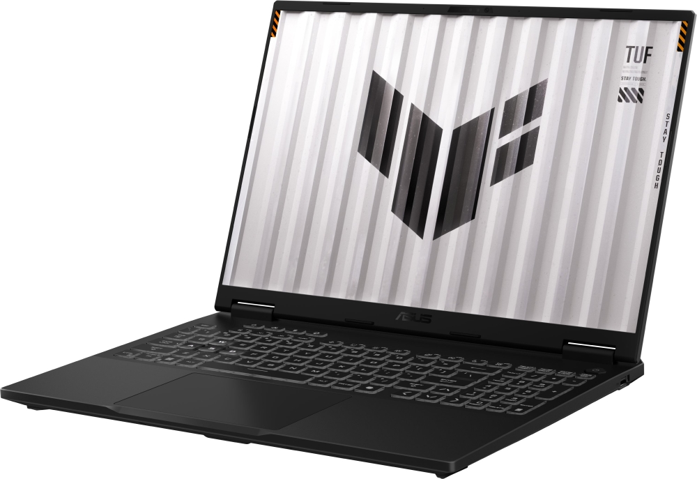 Лаптоп Asus TUF A16 FA608UMI-TU166, AMD Ryzen 7 260 3.8GHz (24MB Cache, up to 5.1 GHz, 8 cores,)16.0  WUXGA 1920X1200 16:10 Bend+300nits, AG,144Mhz,16GB DDR5 5600 so-dim ,512 GB PCIe 4.0,RTX 5060 8GB GDDR7, Wi-Fi 6e,Backlit Kbd, no OS, Jaeger Gray - 90NR0KV1-M00EJ0