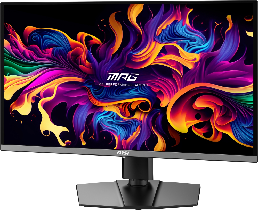 Монитор MSI MPG 272URX QD-OLED Gaming Monitor, 26.5", 0.03ms, 240Hz, 3840x2160, G-SYNC, AMD FreeSync Premium Pro, ClearMR 13000, HDR True Black 400, Type-C(98W PD), DP(2.1a), 2xHDMI(2.1), USB Hub, Black - 9S6-3CD79A-054