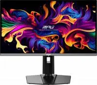 Монитор MSI MPG 272URX QD-OLED Gaming Monitor, 26.5", 0.03ms, 240Hz, 3840x2160, G-SYNC, AMD FreeSync Premium Pro, ClearMR 13000, HDR True Black 400, Type-C(98W PD), DP(2.1a), 2xHDMI(2.1), USB Hub, Black - 9S6-3CD79A-054