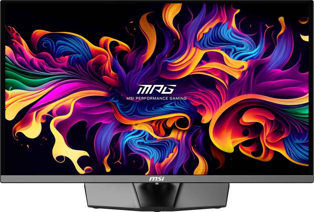 Монитор MSI MPG 272URX QD-OLED Gaming Monitor, 26.5", 0.03ms, 240Hz, 3840x2160, G-SYNC, AMD FreeSync Premium Pro, ClearMR 13000, HDR True Black 400, Type-C(98W PD), DP(2.1a), 2xHDMI(2.1), USB Hub, Black - 9S6-3CD79A-054
