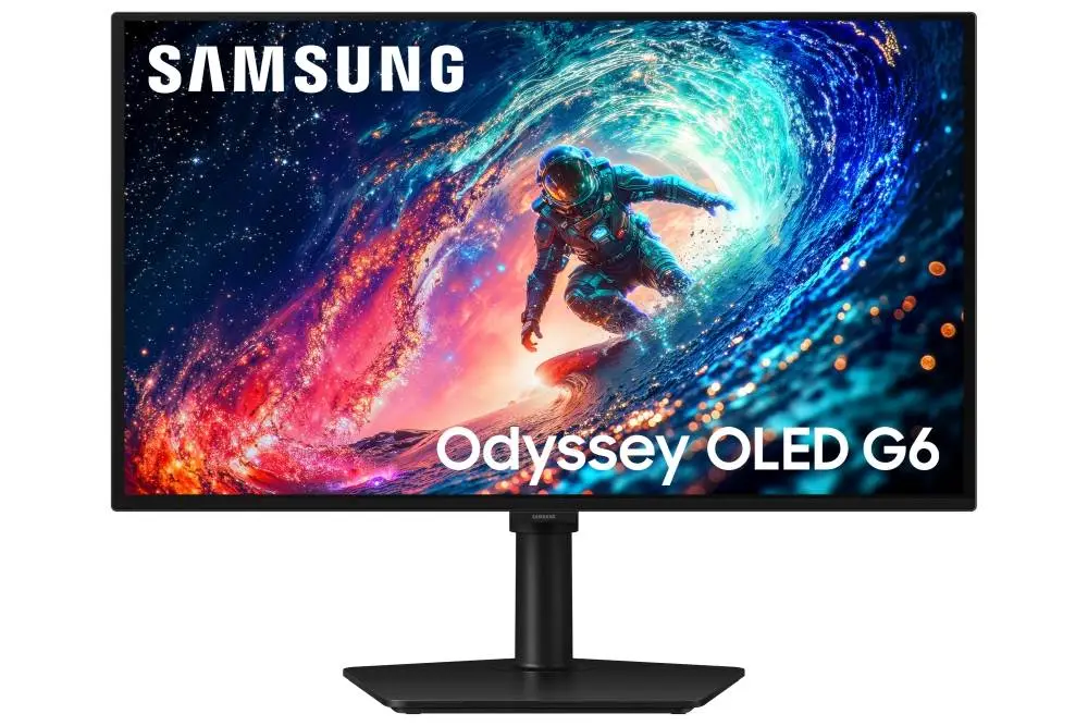 Монитор Samsung 27" LS27HG612SU Odyssey QD-OLED G6 QHD 2560x1440 0.03ms 240Hz  Glare Free Black - LS27HG612SUXEN