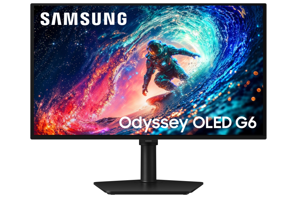 Монитор Samsung 27" LS27HG612SU Odyssey QD-OLED G6 QHD 2560x1440 0.03ms 240Hz  Glare Free Black - LS27HG612SUXEN