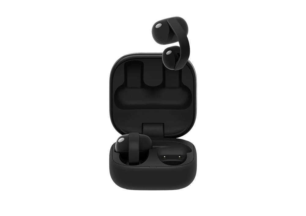 Слушалки Sony LinkBuds Clip WF-LC900 TWS Open-ear Earbuds Black - WFLC900B.CE7