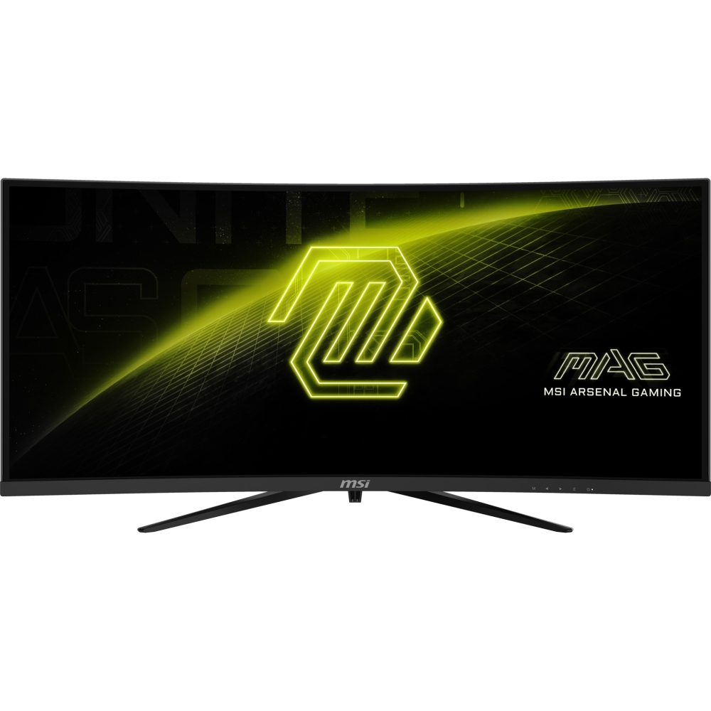 Монитор MSI MAG 342CQR E2 Gaming Monitor, 34", 1ms, 180Hz Curve 1500R VA, 3440x1440, AMD FreeSyncPremium, HDR Ready, 1.07B, DP(1.4a), 2xHDMI(2.0b), Headphone out, Black - 9S6-3DB64H-083