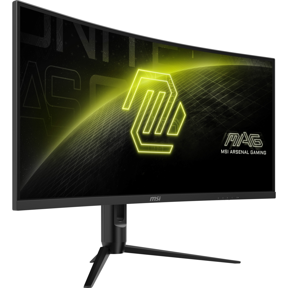 Монитор MSI MAG 342CQR E2 Gaming Monitor, 34", 1ms, 180Hz Curve 1500R VA, 3440x1440, AMD FreeSyncPremium, HDR Ready, 1.07B, DP(1.4a), 2xHDMI(2.0b), Headphone out, Black - 9S6-3DB64H-083