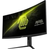 Монитор MSI MAG 342CQR E2 Gaming Monitor, 34", 1ms, 180Hz Curve 1500R VA, 3440x1440, AMD FreeSyncPremium, HDR Ready, 1.07B, DP(1.4a), 2xHDMI(2.0b), Headphone out, Black - 9S6-3DB64H-083