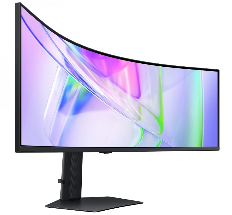 Монитор Samsung 49" 49C950 VA DQHD 120 Hz, 4 ms GTG, 5120x1440,USB-C 90W, USB 3.0, HDMI, Speakers, Black - LS49C950UAUXEN