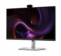 Монитор Dell P2726DEV, 27" Webcam Monitor, IPS, QHD 2560x1440, Anti-Glare, 5ms, 100 Hz, 99% sRGB, HDMI, Display Port, USB-C Hub, RJ45, Webcam, KVM Switch, PD 90W, Black